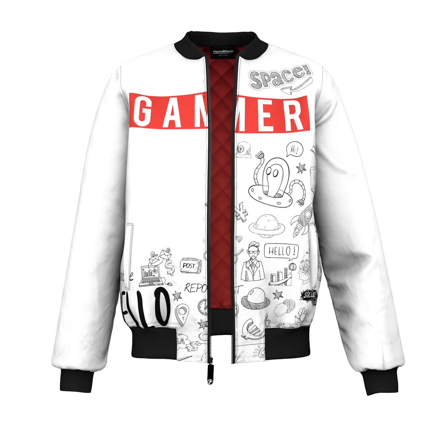 Gamer Be Like Bomber Jacket