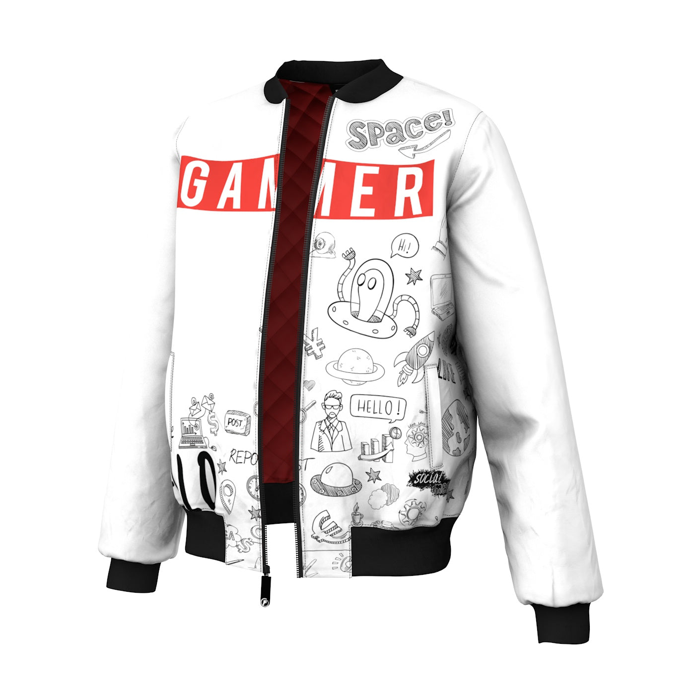 Gamer Be Like Bomber Jacket