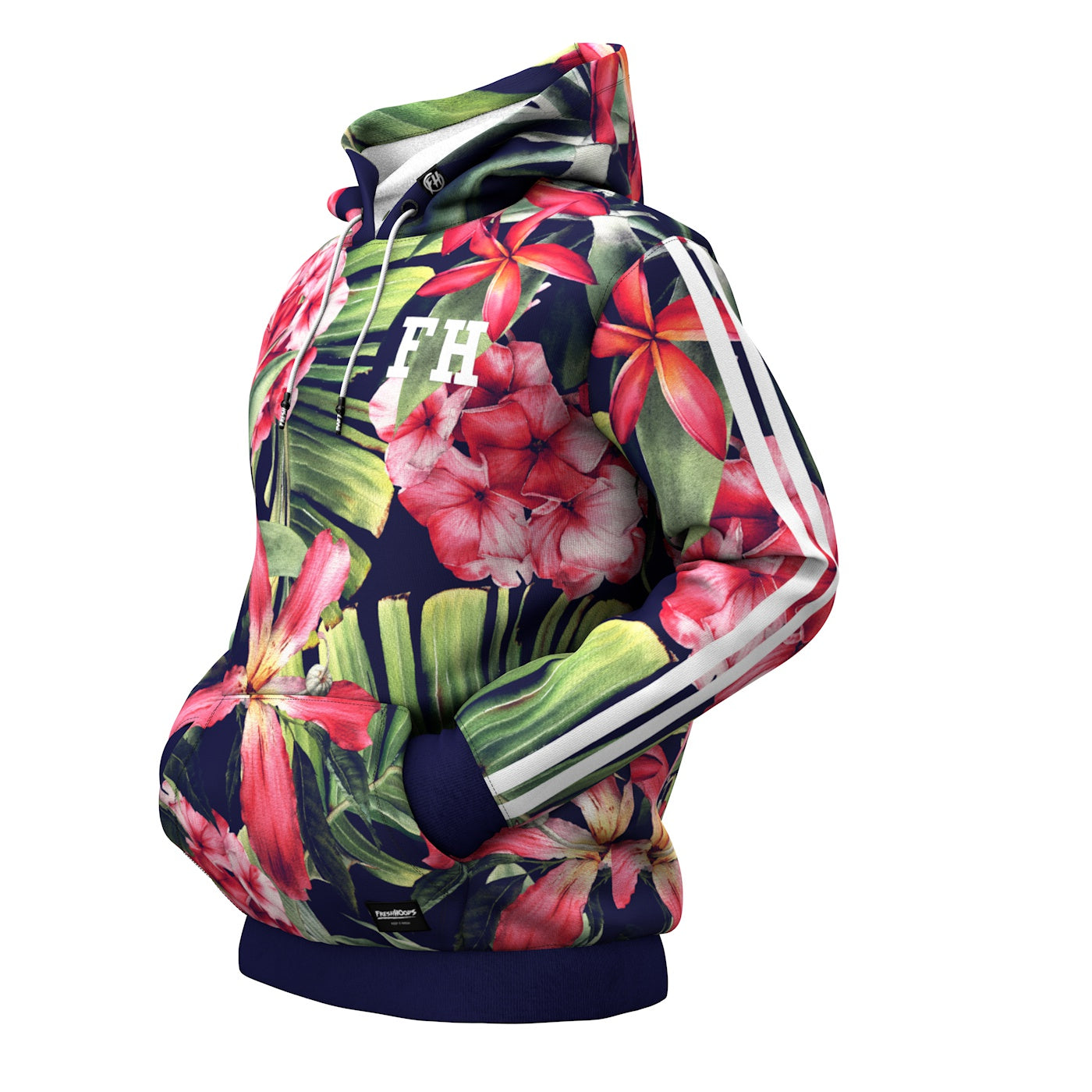 Exotic Floral Hoodie